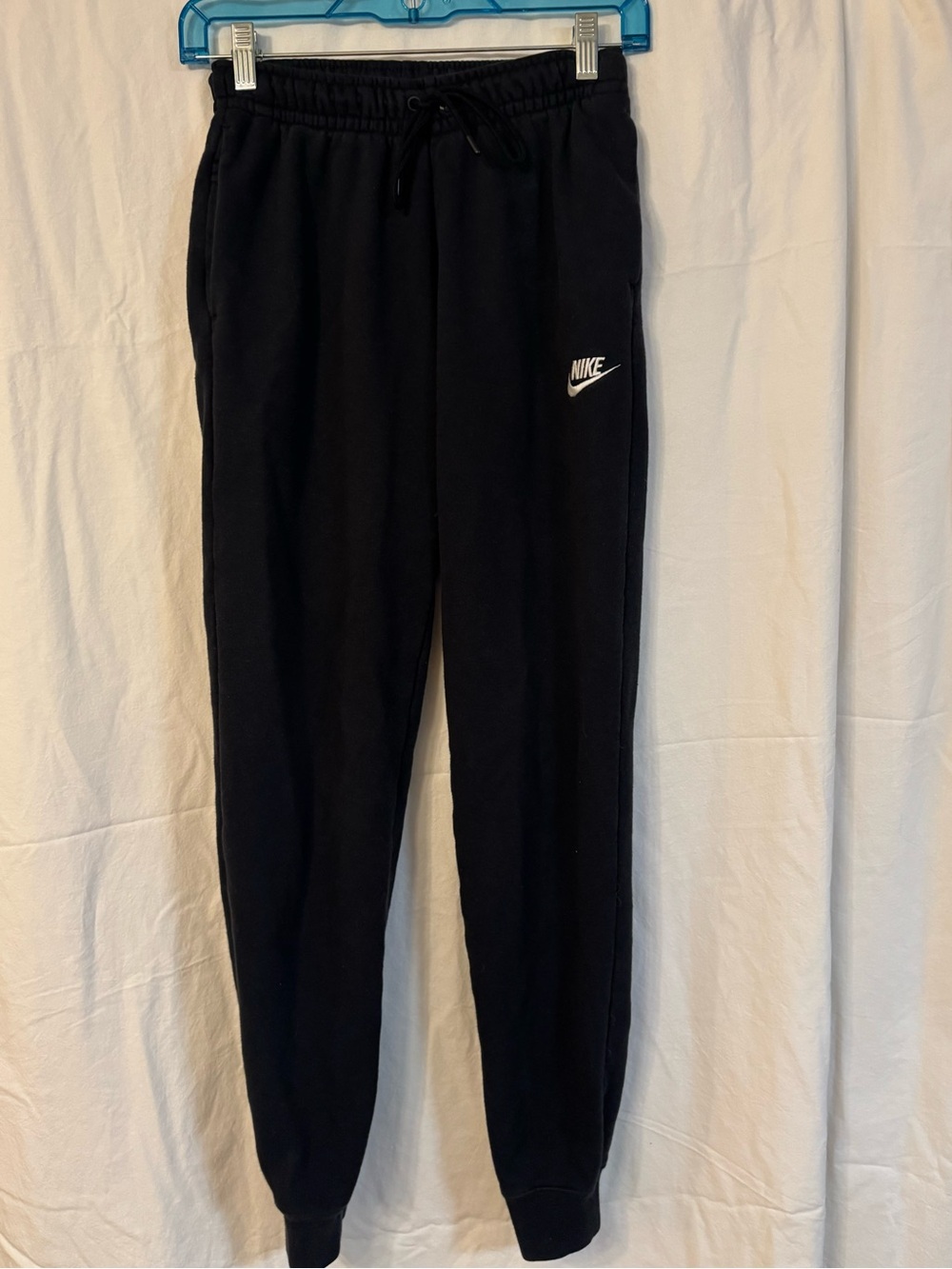 Nike Youth Boys Black Joggers Sweatpants Size XS Great Condition Ships Fast